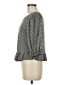 W5 Gray 3/4 Sleeve Blouse Size M - photo 5
