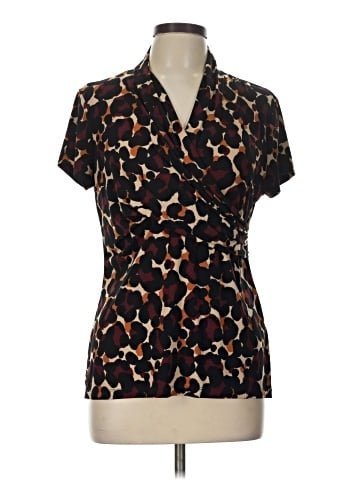 DKNY Short Sleeve Blouse (view 1)