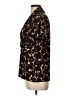 DKNY Black Short Sleeve Blouse Size L - photo 5