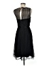 Express 100% Silk Black Cocktail Dress Size 8 - photo 2