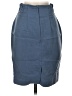 Assorted Brands Solid Blue Denim Skirt Size S - photo 1