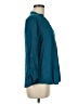 Active USA 100% Rayon Teal Long Sleeve Blouse Size M - photo 4