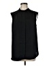 Worthington 100% Polyester Black Sleeveless Blouse Size M - photo 1