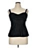 Iz Byer 100% Polyester Black Sleeveless Blouse Size XL - photo 1