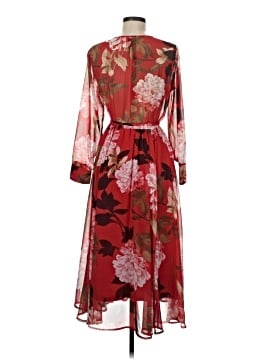 kate and lilly maxi dress Lily Black, White & Yellow Floral Print Sheer Long Sleeve Kate and Lily Women's Clothing