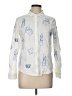 Assorted Brands Print White Long Sleeve Button-Down Shirt Size L - photo 1