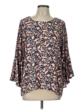 Lc Lauren Conrad 3/4 Sleeve Blouse