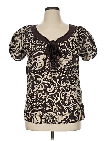 Lily Stanhope Short Sleeve Blouse (view 1)