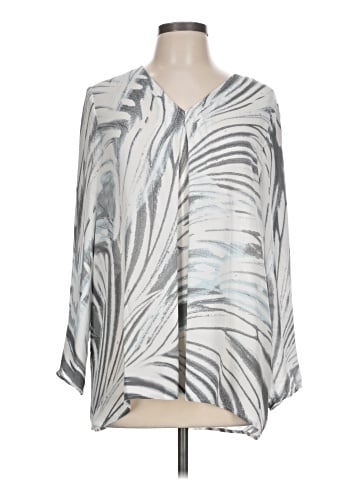 Rose + Olive 3/4 Sleeve Blouse (view 1)