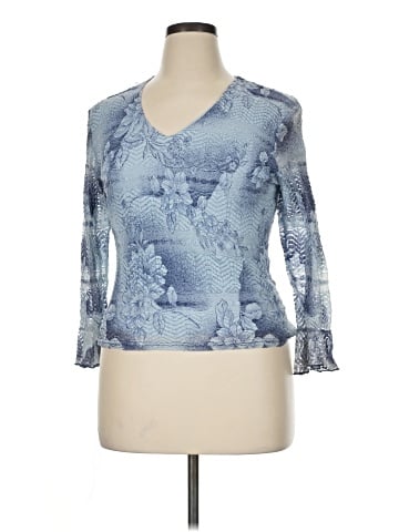 Creative Design Works 3/4 Sleeve Blouse (view 1)