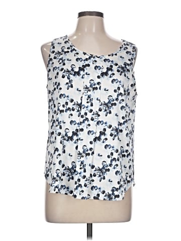 Ann Taylor Factory Sleeveless Blouse (view 1)