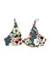 O'Neill Floral Blue Swimsuit Top Size L - photo 1
