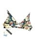 O'Neill Floral Blue Swimsuit Top Size L - photo 2
