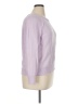 Karen Scott 100% Cotton Purple Pullover Sweater Size XL - photo 4