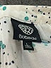 Bobeau 100% Polyester Ivory Short Sleeve Blouse Size L - photo 7