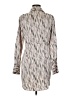 Forever 21 Print Gray Casual Dress Size M - photo 2