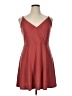 Mossimo Supply Co. Solid Red Casual Dress Size XL - photo 1