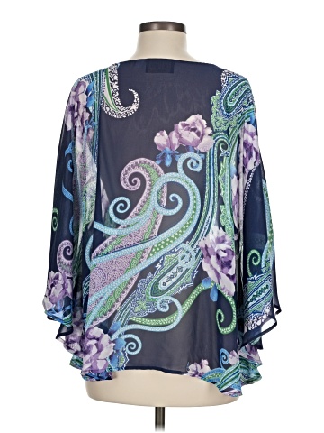 Bob Mackie 3/4 Sleeve Blouse (view 2)