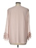 Grace 100% Polyester Pink 3/4 Sleeve Blouse Size L - photo 2