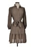 Max Studio 100% Polyester Brown Casual Dress Size S - photo 1