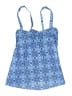 Croft & Barrow Argyle Blue Swimsuit Top Size 26 - photo 1