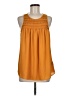 Mossimo 100% Polyester Orange Sleeveless Blouse Size M - photo 1