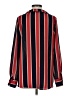 Gibson 100% Polyester Stripes Red Long Sleeve Blouse Size S - photo 2
