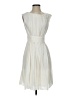 Boden 100% Viscose Ivory Cocktail Dress Size 2R - photo 1