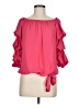Vince Camuto 100% Polyester Pink 3/4 Sleeve Blouse Size M - photo 1