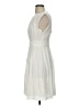 Boden 100% Viscose Ivory Cocktail Dress Size 2R - photo 5