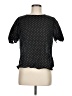 Worthington Polka Dots Black Short Sleeve Blouse Size M - photo 1