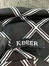 K-DEER Argyle Black Leggings Size M - photo 7