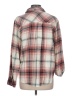 Love Tree Plaid Red 3/4 Sleeve Button-Down Shirt Size L - photo 2