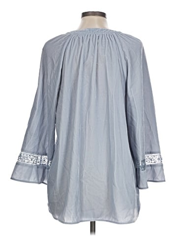 Soft Surroundings 3/4 Sleeve Blouse (view 2)