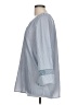 Soft Surroundings 100% Polyester Gray 3/4 Sleeve Blouse Size L - photo 5