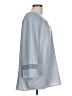 Soft Surroundings 100% Polyester Gray 3/4 Sleeve Blouse Size L - photo 4