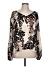 Violet & Claire 100% Polyester Brown Long Sleeve Blouse Size L - photo 1