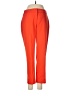 Express Solid Orange Casual Pants Size 6 - photo 1