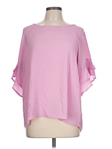 Umgee Short Sleeve Blouse (view 1)