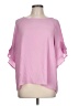 Umgee Pink Short Sleeve Blouse Size L - photo 1