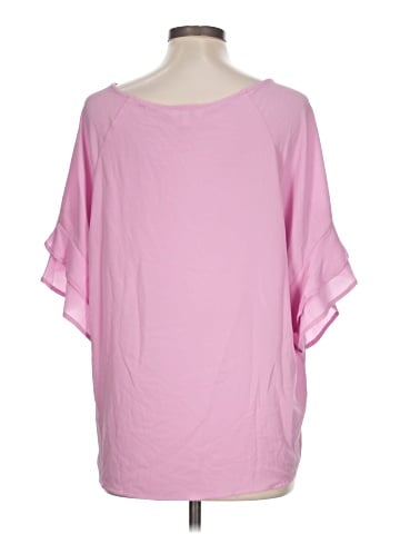 Umgee Short Sleeve Blouse (view 2)