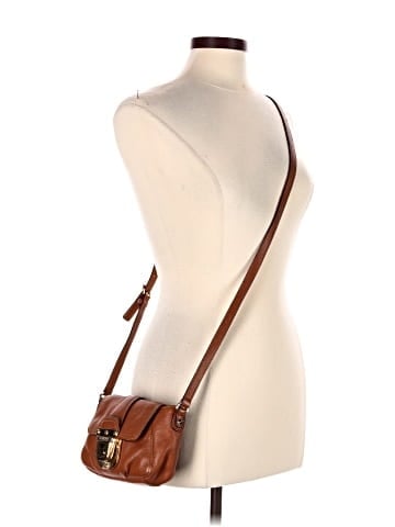 MICHAEL Michael Kors Leather Crossbody Bag (view 2)
