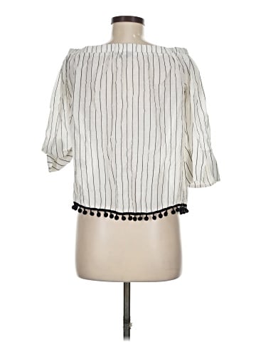 Unique Spectrum 3/4 Sleeve Blouse (view 2)