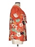 Daniel Rainn Orange Short Sleeve Blouse Size L (petite) - photo 4