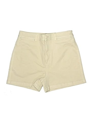 Ann Taylor LOFT Khaki Shorts (view 1)