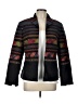 Coldwater Creek Stripes Black Blazer Size 10 - photo 1