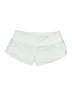 Lululemon Athletica Silver White Athletic Shorts Size 6 - photo 1