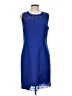 Tahari 100% Polyester Blue Cocktail Dress Size 10 - photo 1
