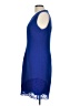 Tahari 100% Polyester Blue Cocktail Dress Size 10 - photo 5