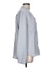 Nine West 100% Polyester Gray Long Sleeve Blouse Size L - photo 4